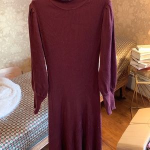 Fab Rik balloon sleeve‎ knit long dress. Worn about 4x